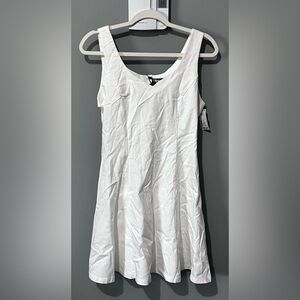 Allegra K white dress.